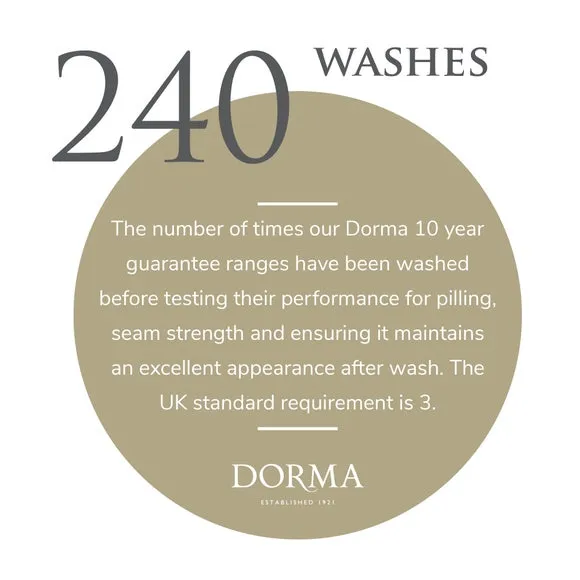 Dorma Smooth & Soft 300 Thread Count 100% Cotton Sateen Standard Pillowcase 6