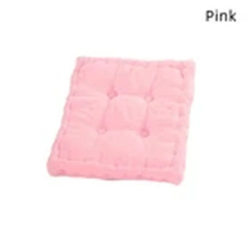 Havendro Pink Chair Booster Pad Cotton Thick Firm Seat Cushion