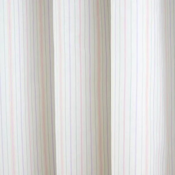 Stripe Cotton Blackout Eyelet Curtains 3