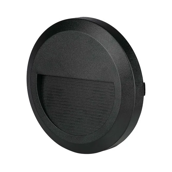 Set of 4 V-TAC 2W Indoor Outdoor Round Step Lights 6