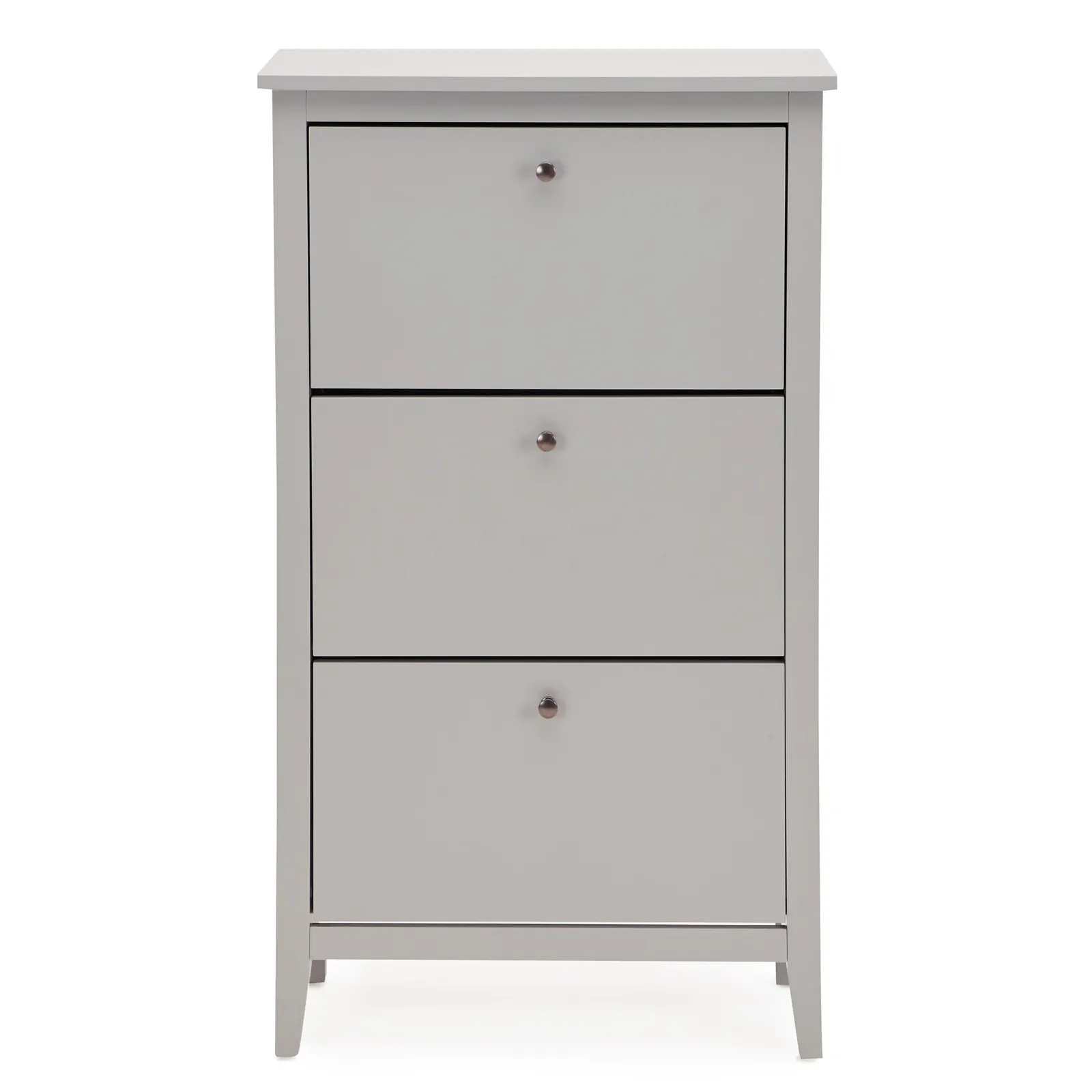 Lynton Compact Grey Hallway Shoe Drop Grey