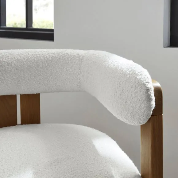 Lovato Dining Chair, Boucle 3