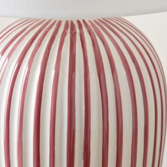 Pacific Lifestyle Cannes Striped Table Lamp 3