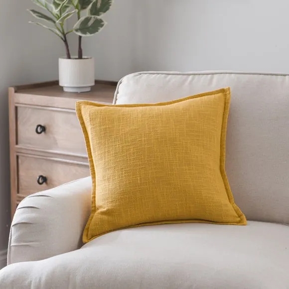 Westcott Cotton Slub Square Cushion 1