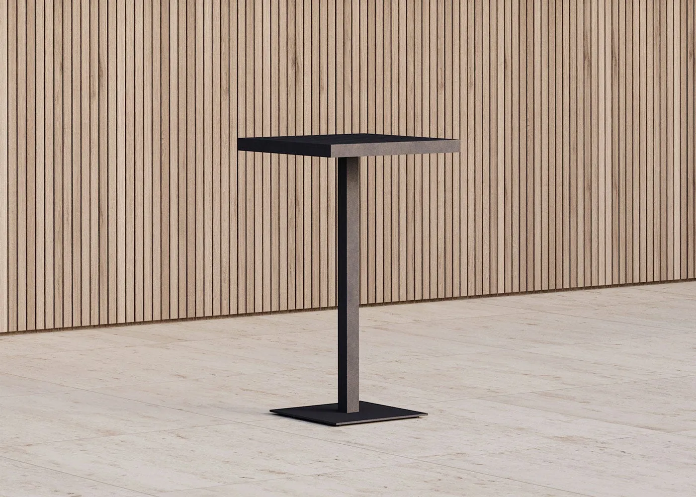 Case Eos Garden Bar Table Black 4