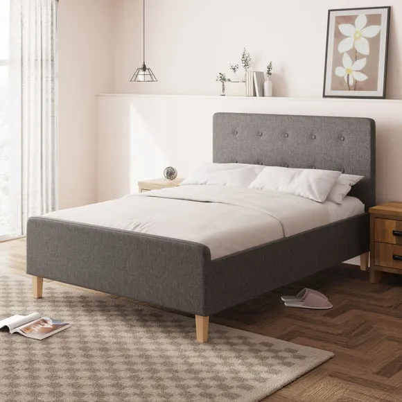 Ashbourne Fabric Side Lift Ottoman Bed Frame