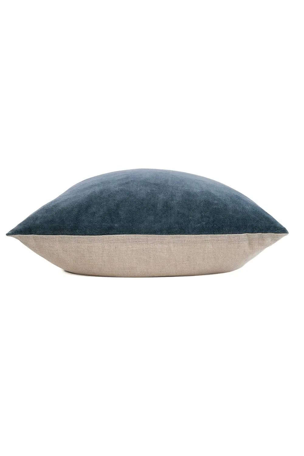 CHRISTY Luxury Filled Velvet 'Jaipur' Square Cushions in Dark Navy 3