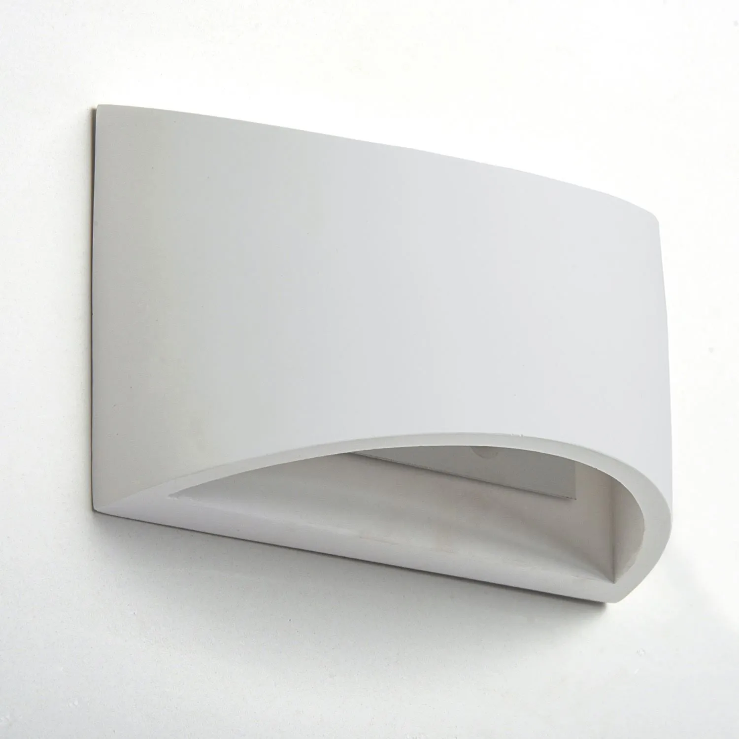 First Choice Lighting Set of 2 Marmo - White G9 Plaster Wall Lights 4