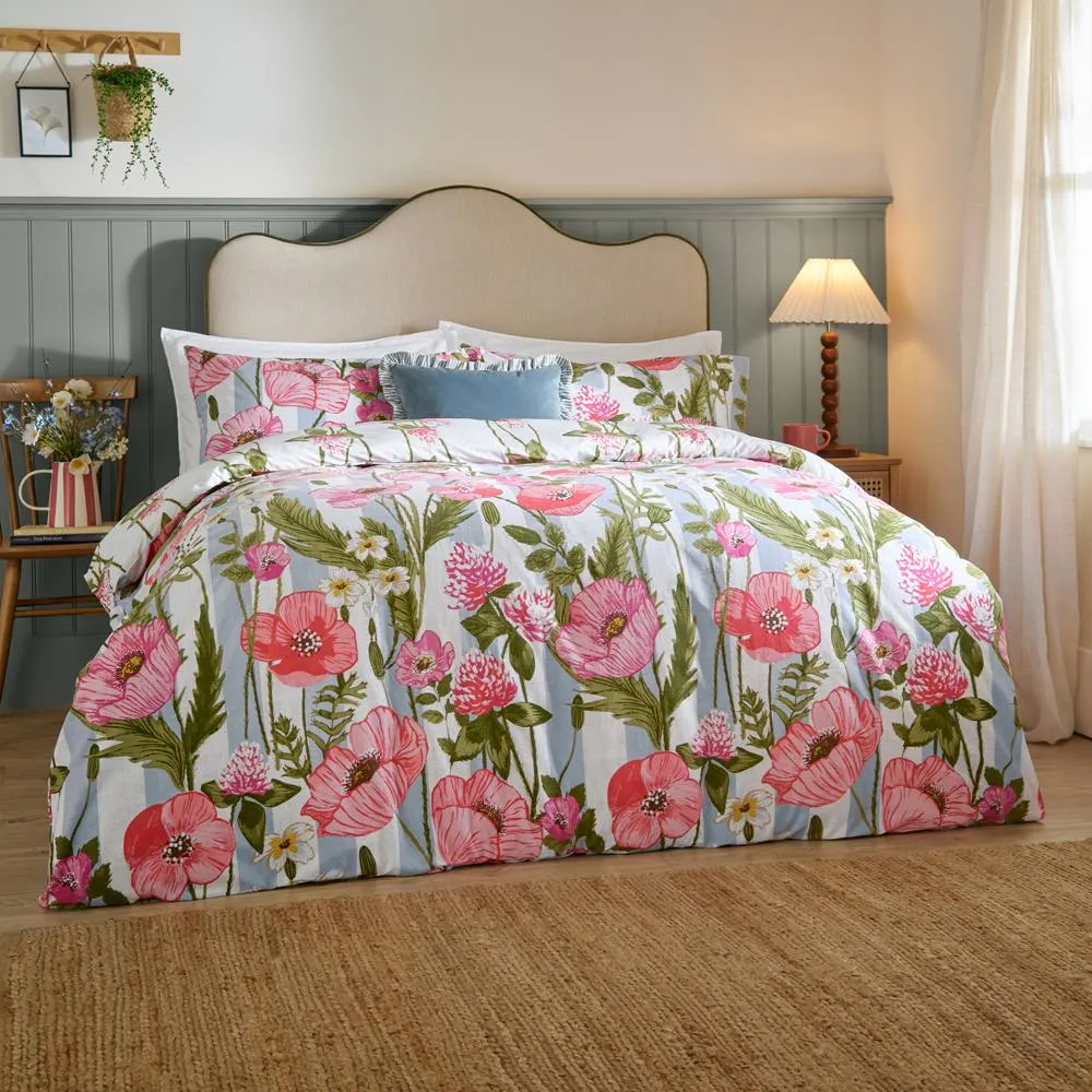 Wylder Poppy Trail Reversible Duvet Cover Set
