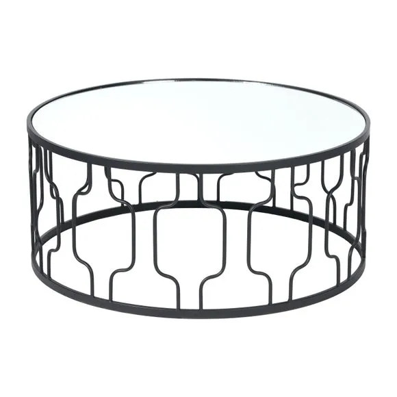 Caprisse Coffee Table, Mirrored Glass 5