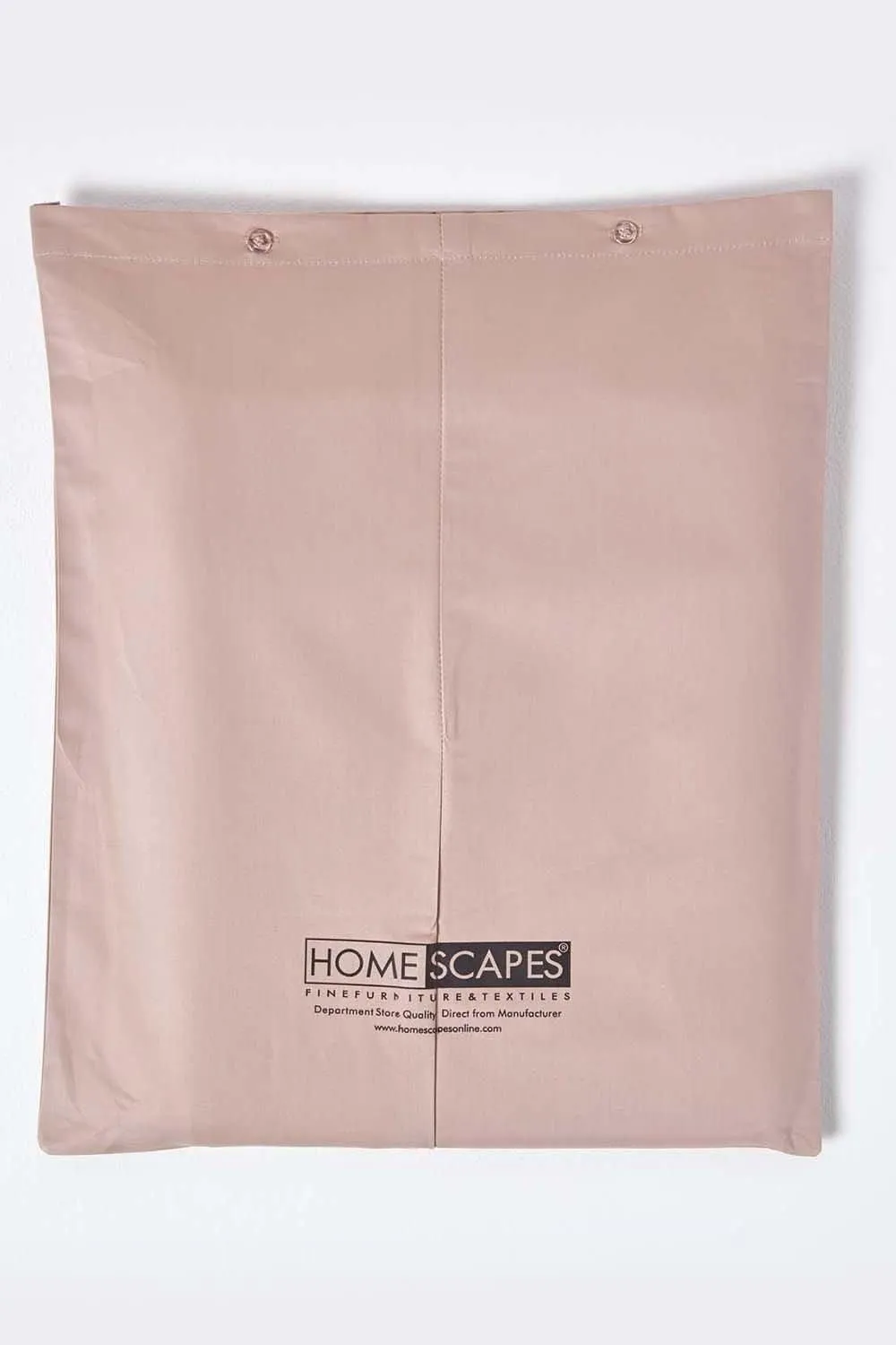 Homescapes Egyptian Cotton Fitted Sheet 12 inch 1000 Thread Count in Beige 4