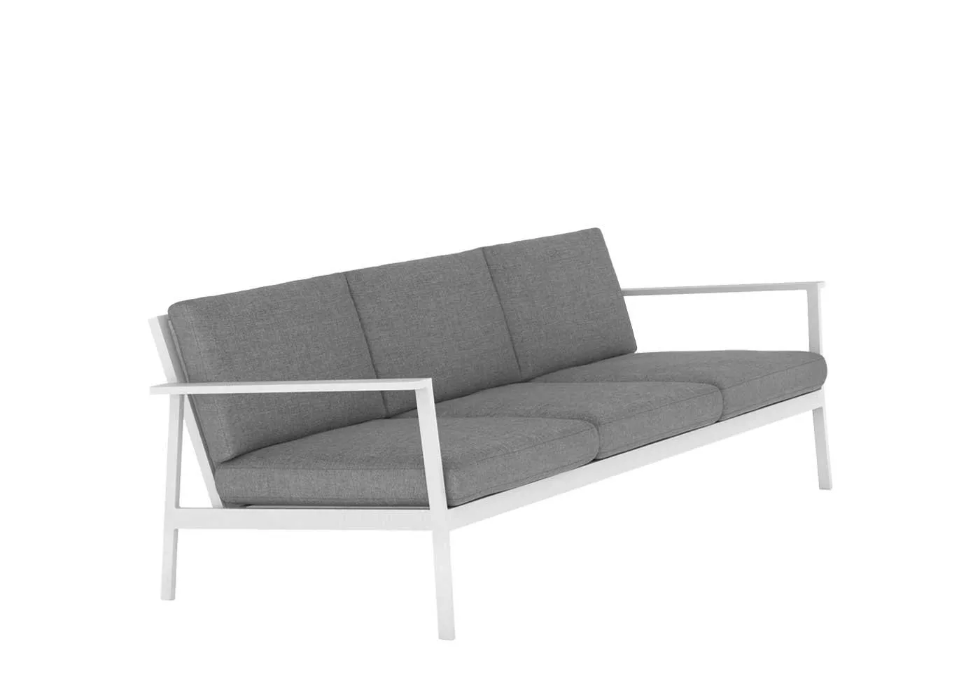 Case Eos Outdoor 3 Seater Sofa White