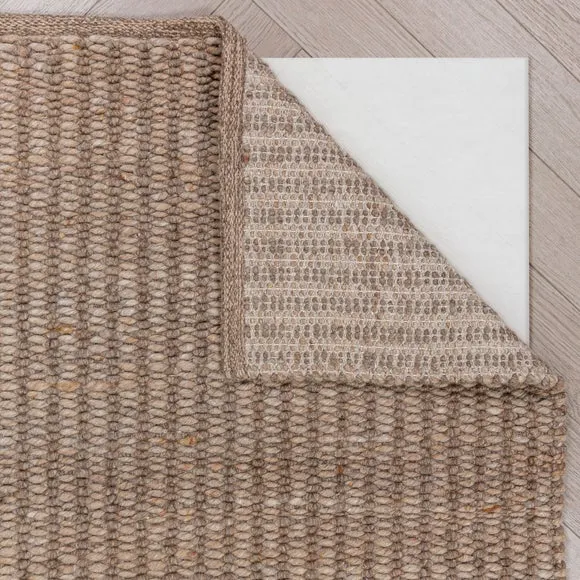 Flecked Braided Wool Rug 3