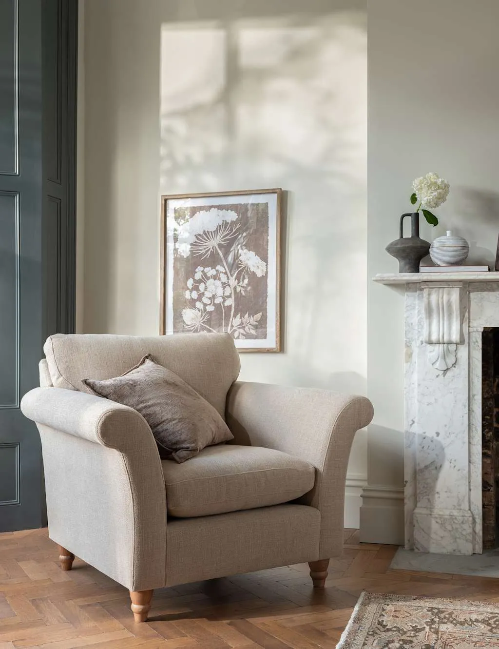 BARKER AND STONEHOUSE Amelie Armchair Oatmeal