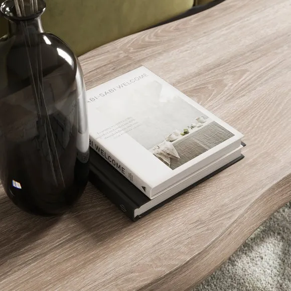 Ezra Coffee Table, Rustic Wood Effect 4