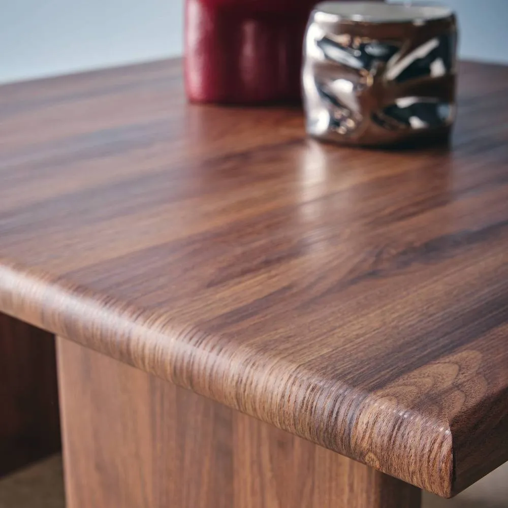 sweeek Square coffee table in Dark Brown 6