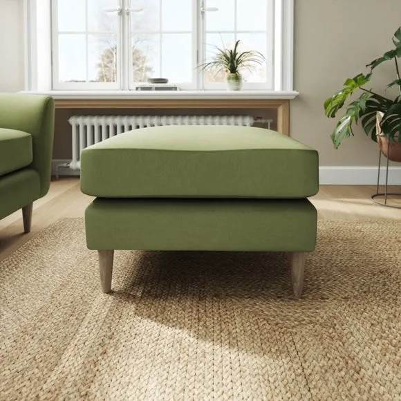 Sven Opulent Velvet Footstool 2