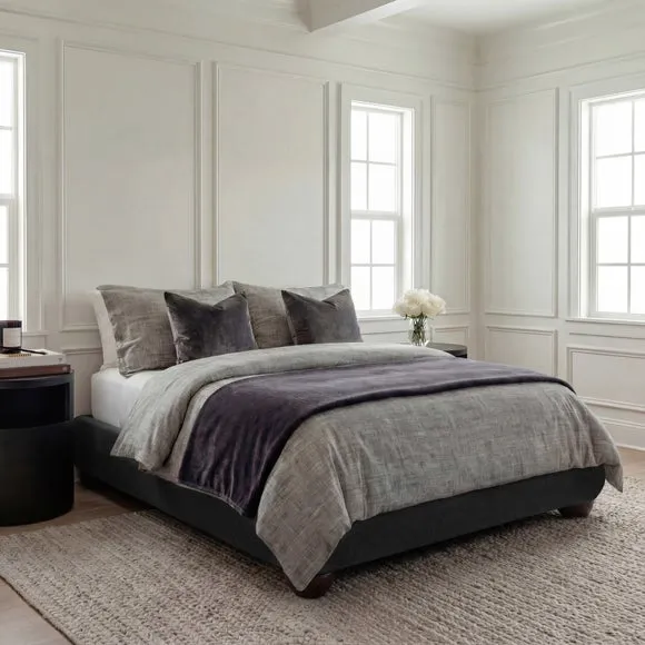 Soller Chenille Bed Frame