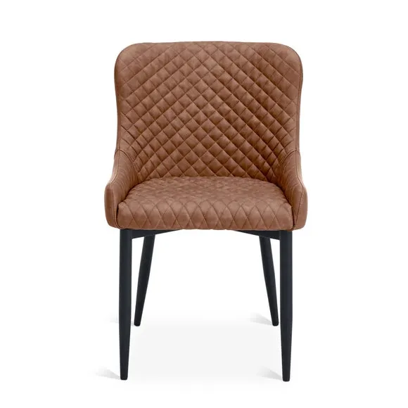 Set of 2 Montreal Dining Chairs, Faux Leather 2