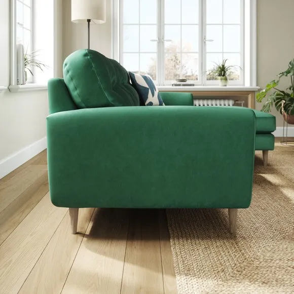 Sven Opulent Velvet Large Corner Chaise Sofa 2