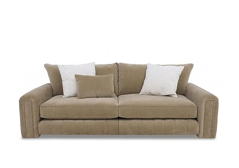 Retreat 4 Seater Fabric Sofa with Split Frame - Sofas and Armchairs - In Time for Christmas