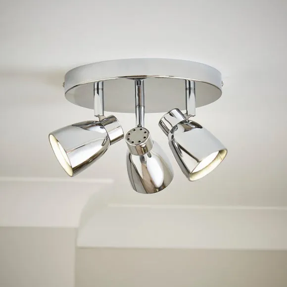 Alto 3 Light Semi Flush Spotlight 1
