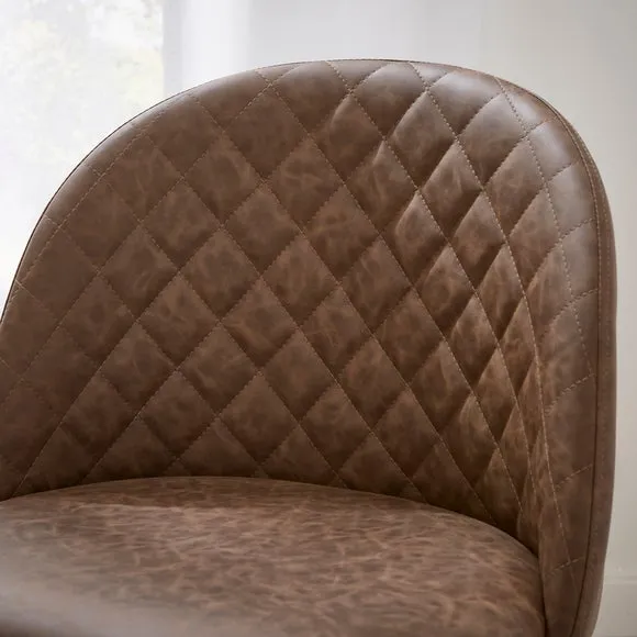 Astrid Dining Chair, Faux Leather 3