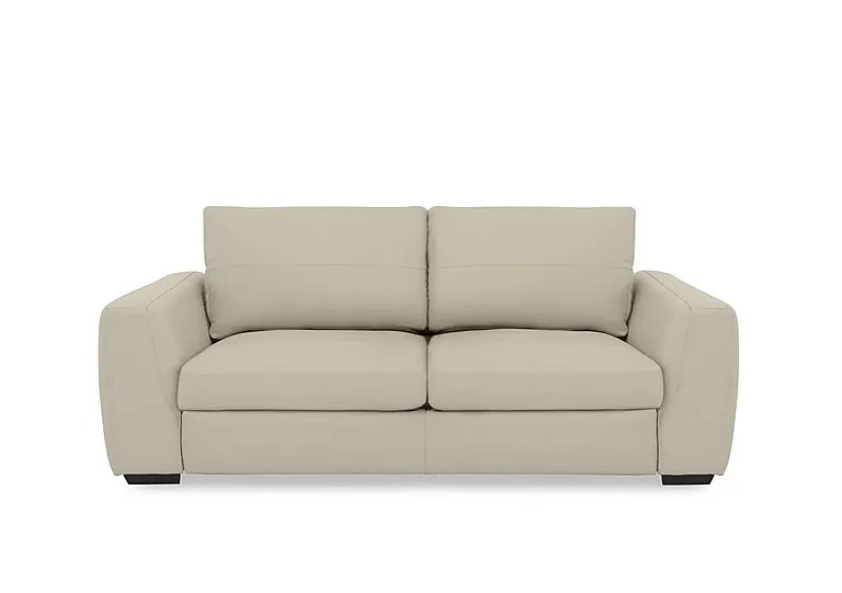 Dinky Leather 3 Seater Sofa - Bone China Cat - Sofas and Armchairs - In Time for Christmas