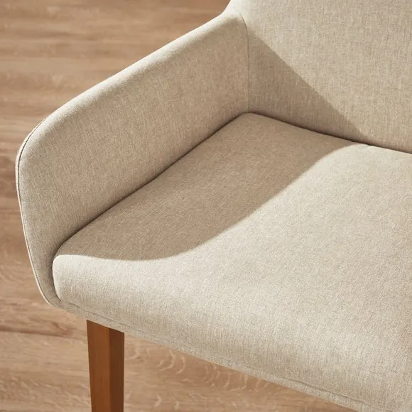 Agnes Carver Dining Chair, Fabric 4