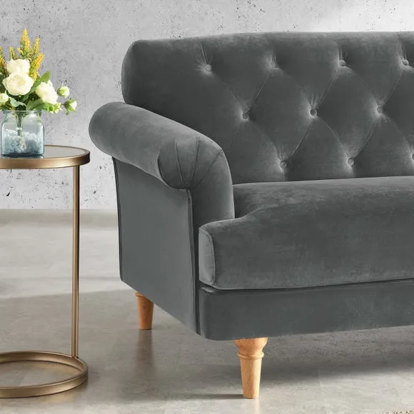 Jazz Velvet 3 Seater Sofa 3