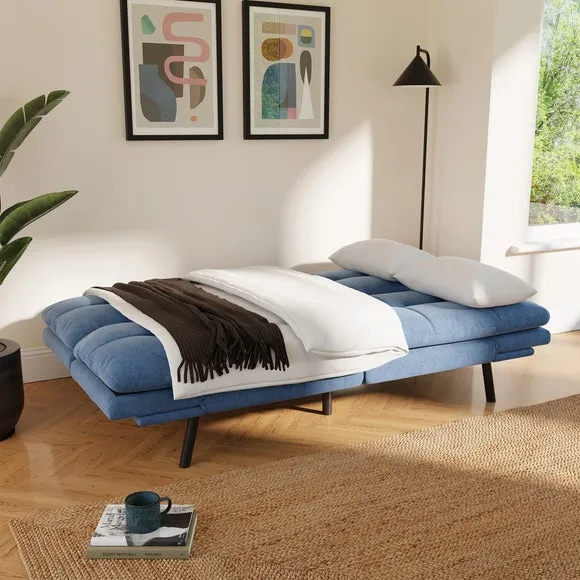 Harrison Quilted Chenille Clic Clac Sofa Bed 2