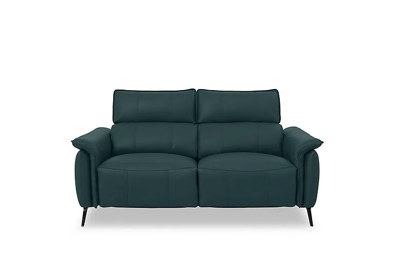 Jude Leather 2 Seater Power Recliner Sofa with Power Headrests