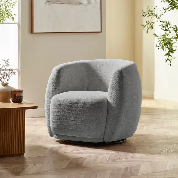 Bowline Chenille Swivel Accent Chair 1