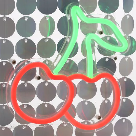 The Feel Good Club Signography Cherries Neon Sign 2