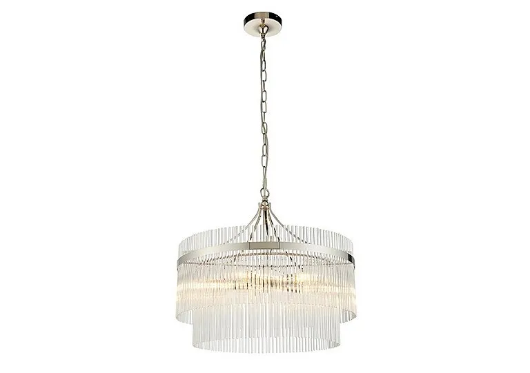 Marietta 5 Light Ceiling Pendant - Nickel