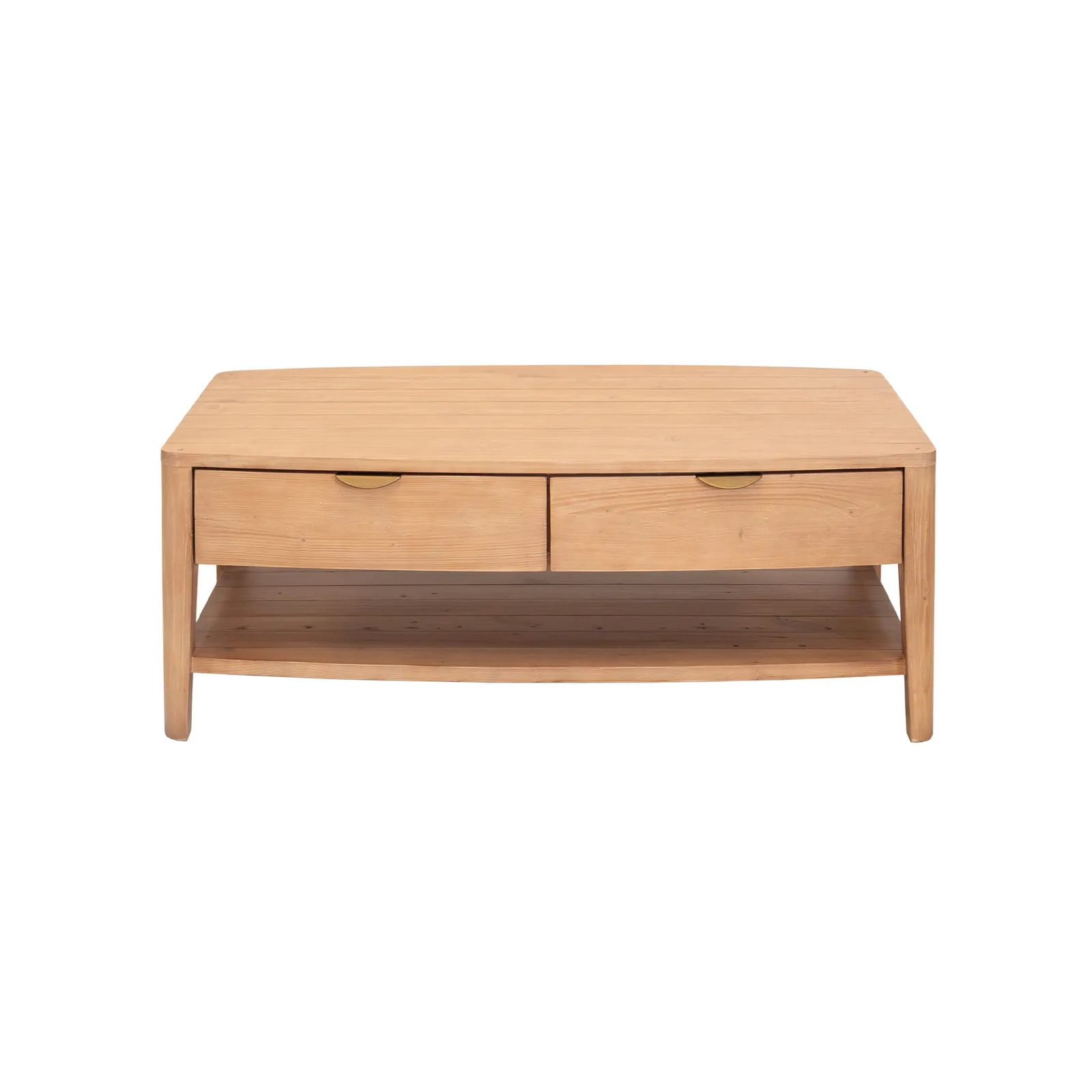 Halstatt 4Drw Coffee Table+Shelf, Pine Wood | Barker & Stonehouse 3