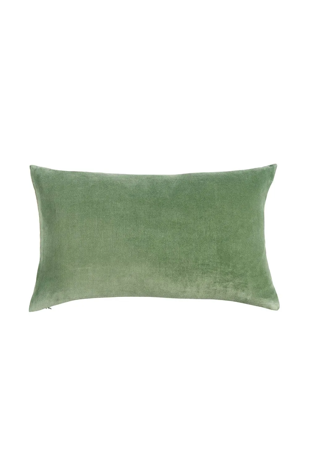 CHRISTY Luxury Filled Velvet 'Jaipur' Rectangle Cushions in Jade