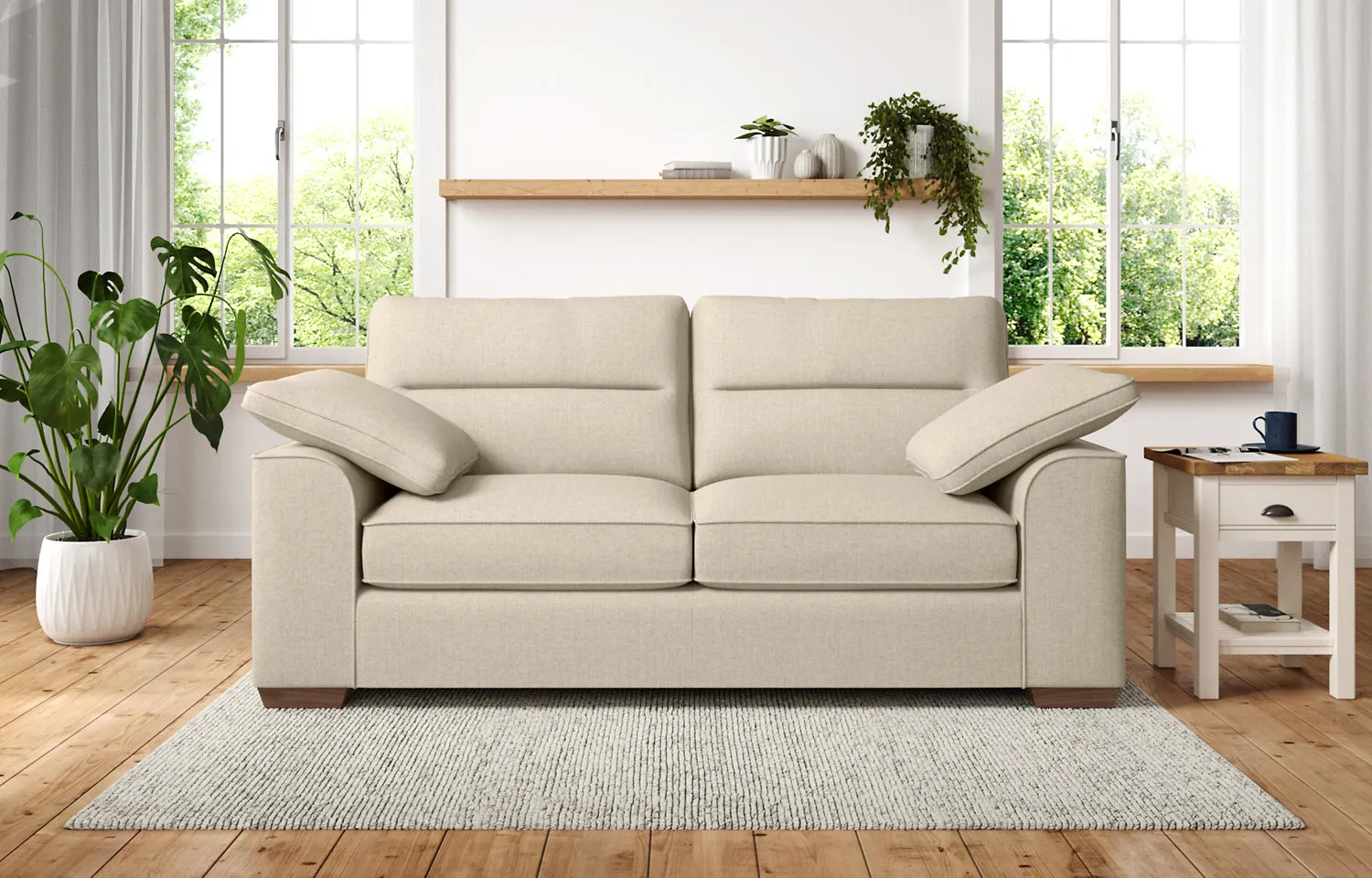 M&S Nantucket Highback Large 2 Seater Sofa