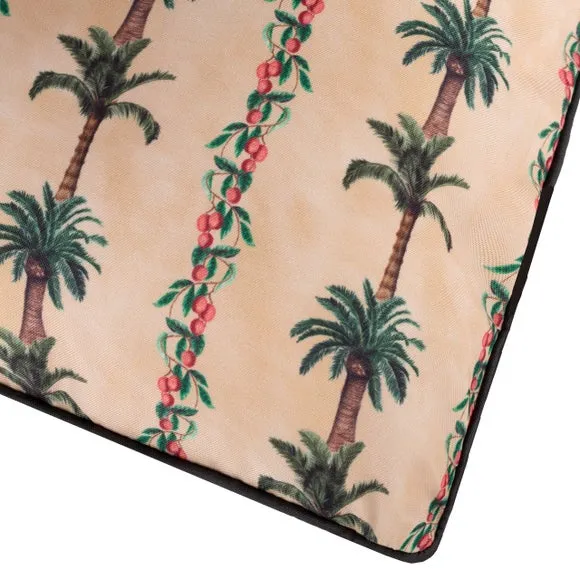 Monkey Palm Stripe Outdoor Square Cushion 3
