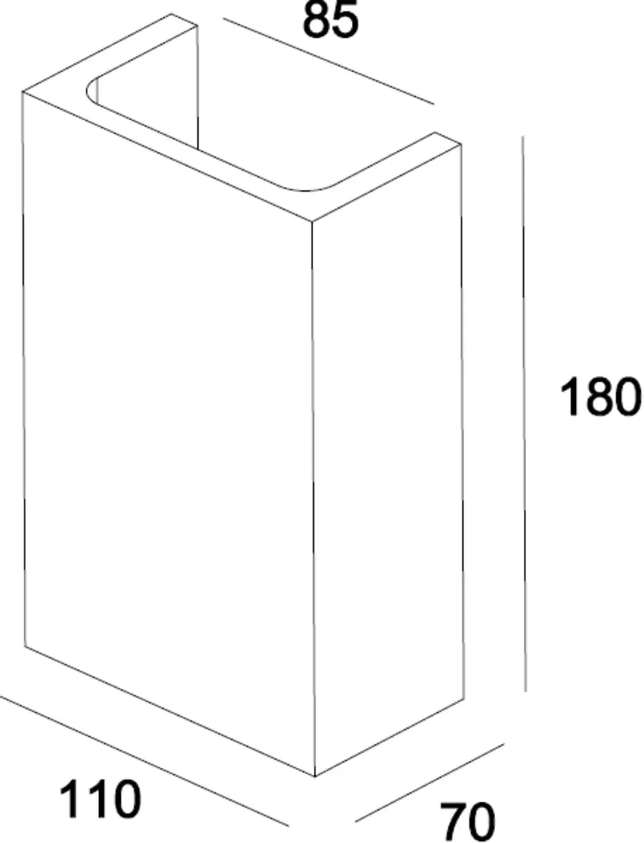 Netlighting G9 Cuboid Up & Down Plaster Wall Light 230V IP20 40W in White 2