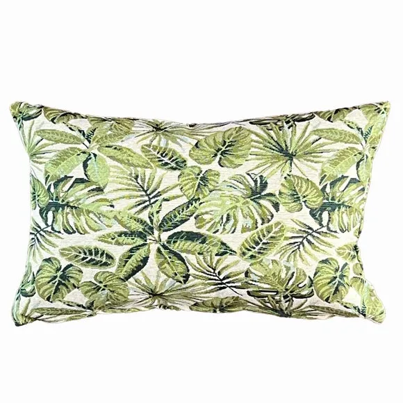 Daro Tapestry Palmer Green Rectangular Cushion 2
