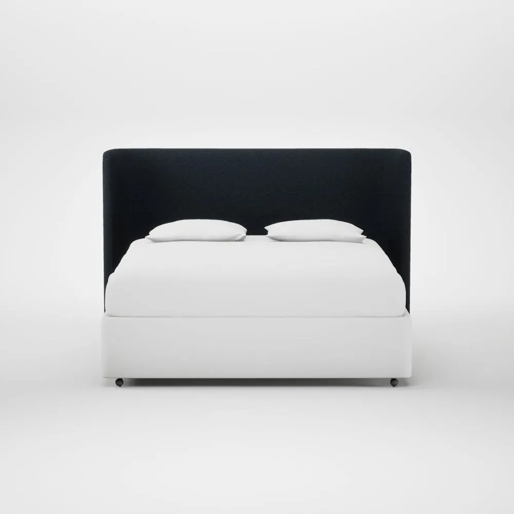 Heal's Monroe Headboard Super King Loop Twill Midnight 2