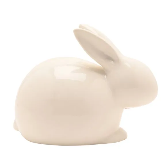 Eggstraordinary Gift Co. Bunny with Pink Bow Ornament 4