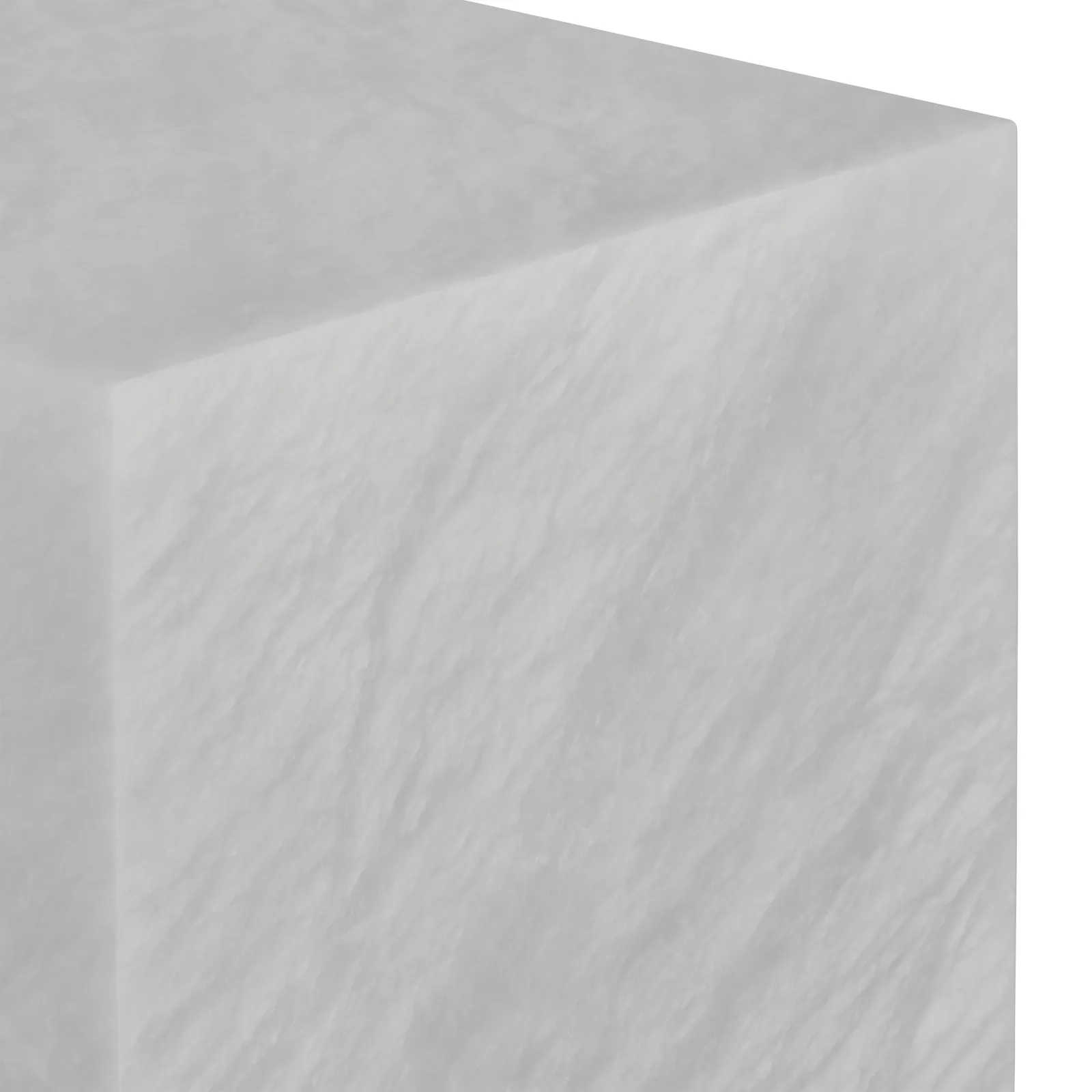 Timothy Oulton Alabaster Cube Side Table 50Cm, Neutral Stone | Barker & Stonehouse 5