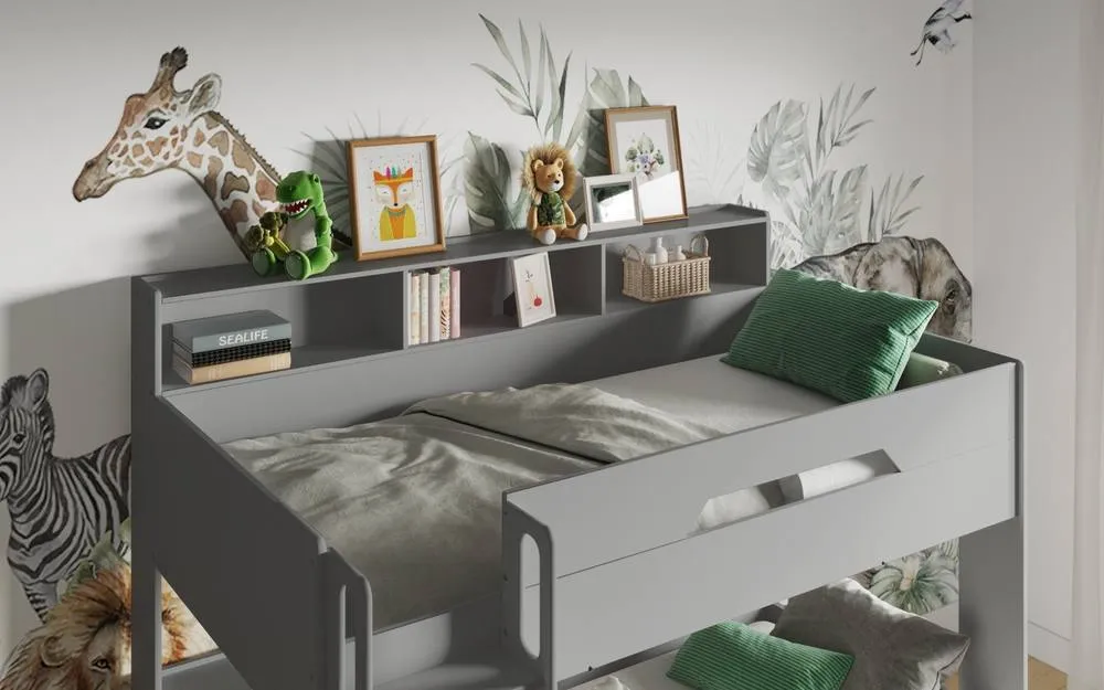 Flair Interstellar Triple Bunk Bed in Grey 2