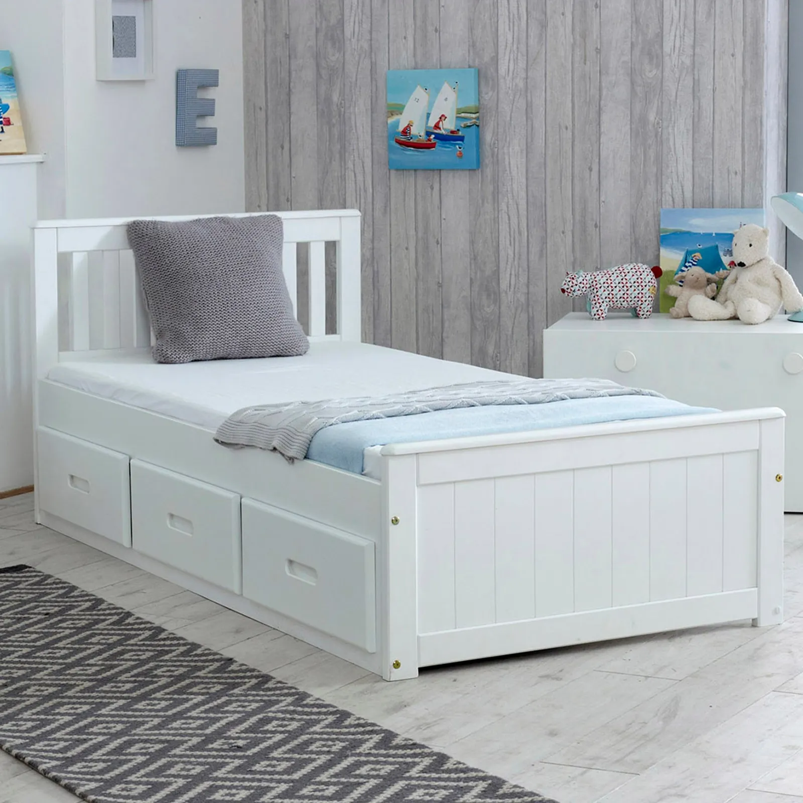 Mission Storage Bed Frame