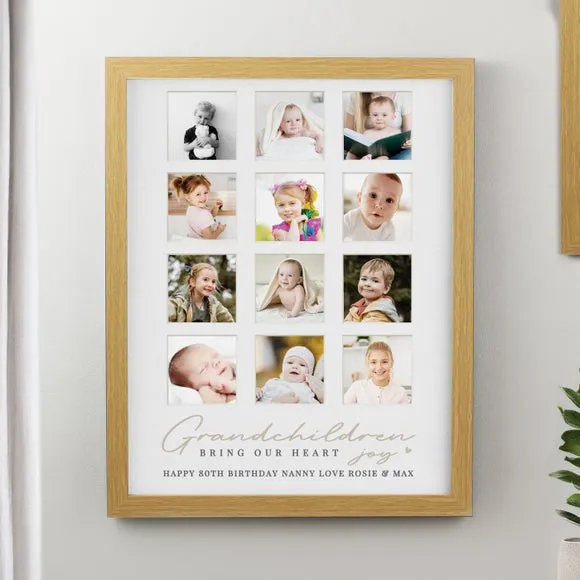 Personalised Grandchildren Multi Photo Frame 2
