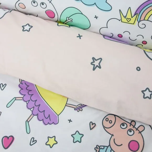Peppa Pig Bedtime Polycotton Duvet Cover & Pillowcase Set 6