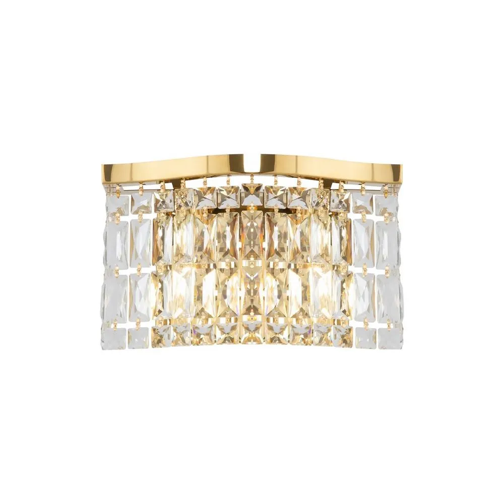 Netlighting Maytoni Dune Modern 2 Light Wall Lamp Gold E14 5