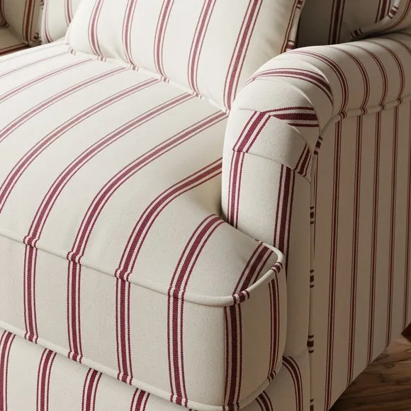 Beatrice II Folkstone Stripe 2 Seater Sofa 4